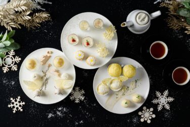 【東京マリオットホテル × 雪化粧を思わせる白銀の世界観】ヴィーガンスイーツ・フードを堪能する冬季アフタヌーンティー「Vegan Afternoon Tea -Winter-」開催中！