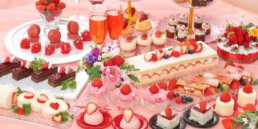 【ホテル京阪京都グランデ/Octavar】イチゴティラミス、ミルフィーユ、ベリーマカロン、いちごの食べ比べも「Berry Very Happy！Heartful strawberry octavar Time ～食べて恋して赤くなる、あなたに一途なイチゴです～」