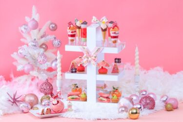 【ANAクラウンプラザホテル大阪 × Pink Afternoon Tea 】12月1日（金) より登場！「Pink Afternoon Tea ~Christmas~」